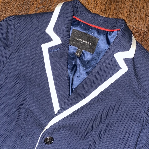 Banana Republic navy blue blazer - Picture 2 of 2